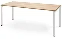 Стол прямой на П-образном металлокаркасе