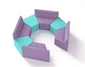 Офисный диван Оригами